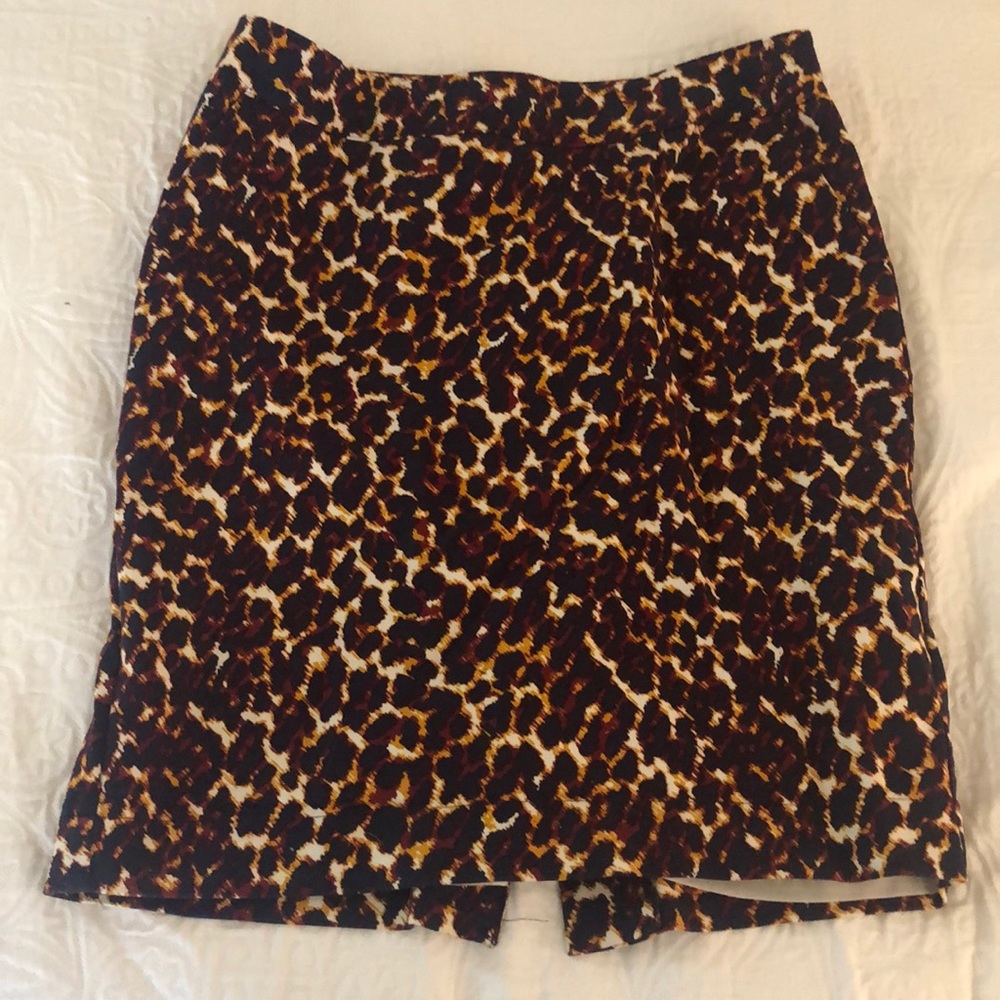 Merona pencil skirt in leopard